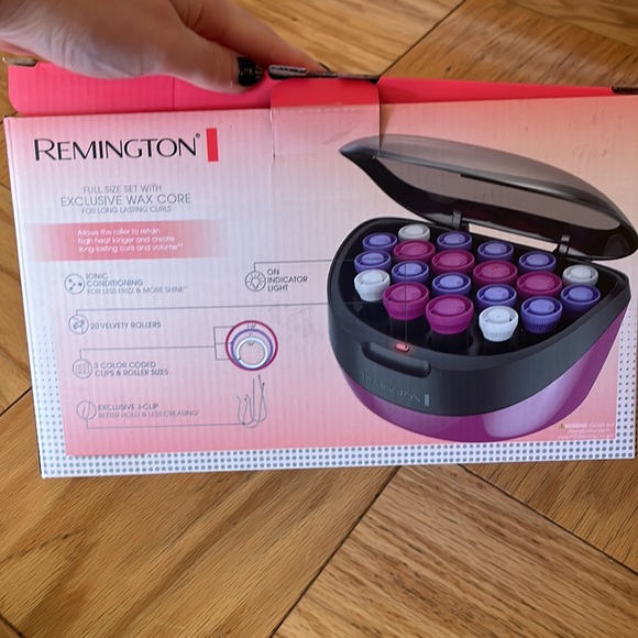 Remington Full Size Exclusive Wax Core Heated Curlers - Picture 2 of 3